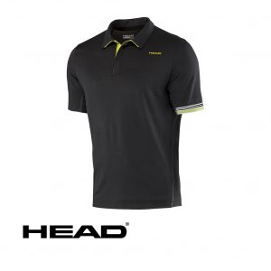 HEAD PERFORMANCE POLO SHIRT BLACK