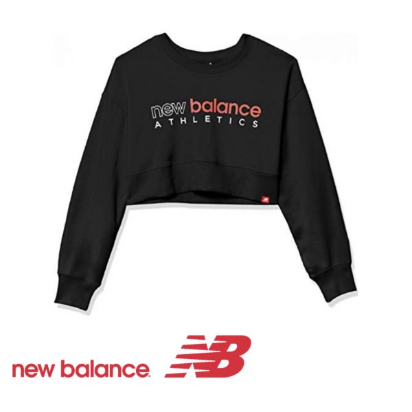 Sweat crop top New Balance ICON CREW