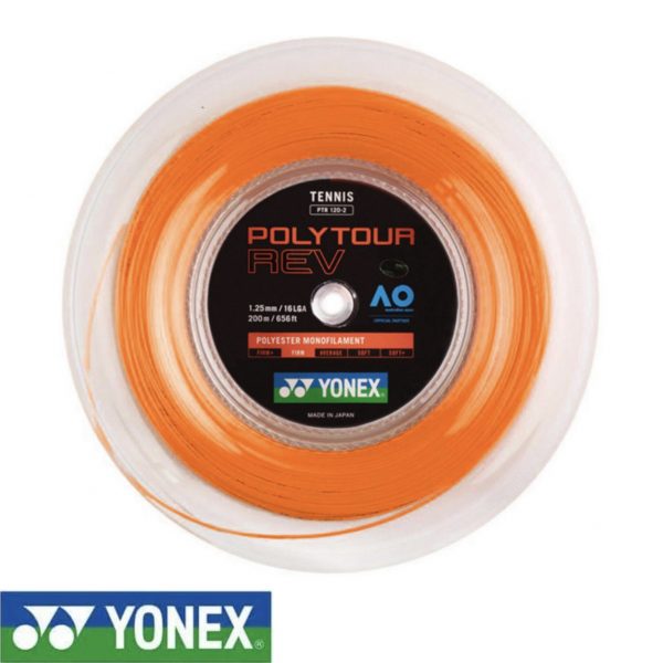 BOBINE YONEX PolyTour REV 200m Bright Orange