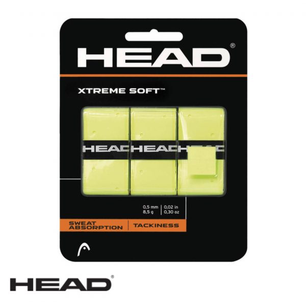 HEAD OVERGRIP XTREME SOFT Yellow