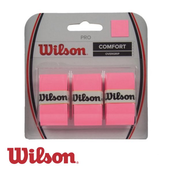 WILSON COMFORT OVERGRIP Pink 3p