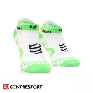 COMPRESSPORT STRAPPING SOCKS LOW CUT RACKET White