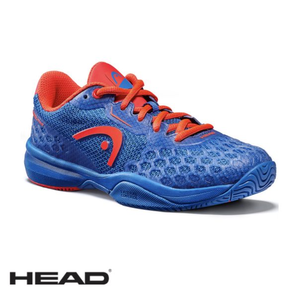 HEAD REVOLT PRO 3.0 ALL COURT Royal Blue/Neon Red Kids