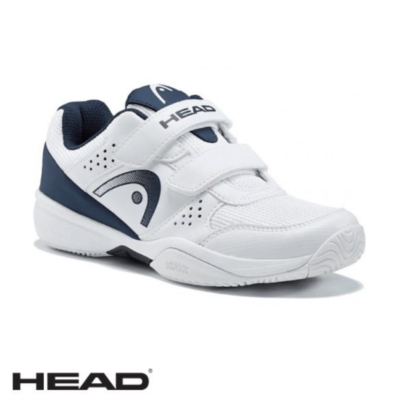 HEAD SPRINT VELCRO 2.5 ALL COURT White/Dark Blue Kids