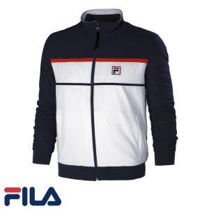 FILA JACKET MAX White/Peacoat Blue