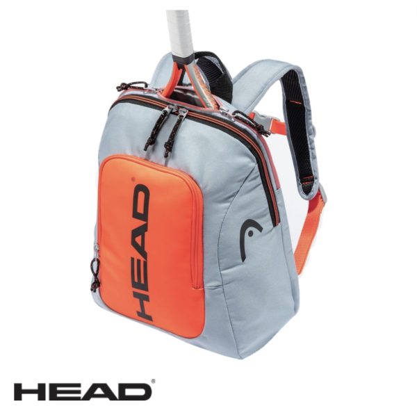 HEAD KIDS BACKPACK REBEL Grey/Orange