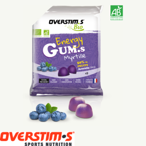 OVERSTIM.S ENERGY GUMS BIO Myrtille