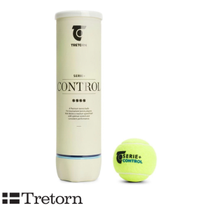 TRETORN SERIE + CONTROL TUBE 4 Balles