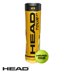 HEAD TOUR XT TUBE DE 4 Balles