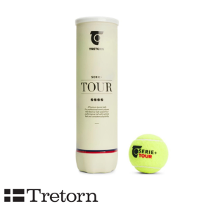 Tube 4 balles tennis TRETORN SERIE+ TOUR
