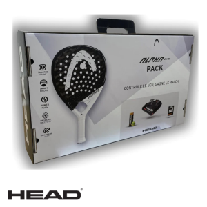 HEAD ALPHA ÉLITE RAQUETTE PADEL PACK